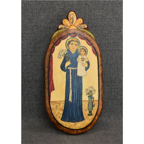NEW MEXICAN RETABLO (CATHERINE ROBLES SHAW)