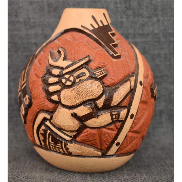 HOPI POTTERY VASE (TOM POLACCA)