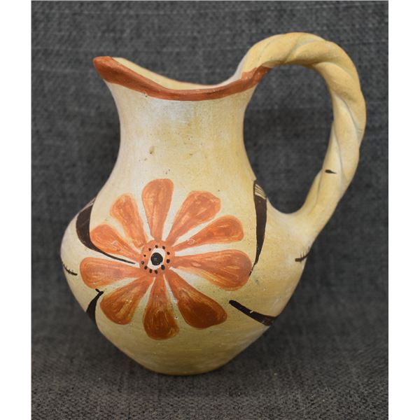 ACOMA POTTERY PITCHER (SIGNED)