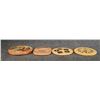 Image 6 : FOUR HOPI POTTERY PLAQUES