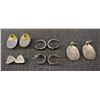 Image 7 : SIX PAIRS OF NATIVE AMERICAN EARRINGS