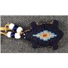 Image 6 : SIOUX BEADED UMBILICAL FETISHES
