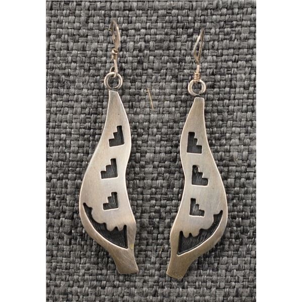 HOPI EARRINGS (SIGNED)