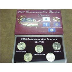 2000-D Commemorative Quarter Set (UNC)