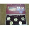 Image 1 : 2000-D Commemorative Quarter Set (UNC)