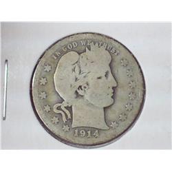 1914 Barber Quarter