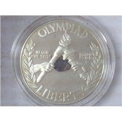 1988 US Olympics Proof Silver Dollar