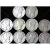 Image 1 : 10 Assorted Mercury Dimes