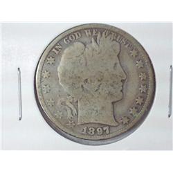 1897 Barber Half Dollar