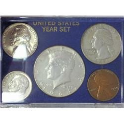 1964 US Year Set Silver (UNC)