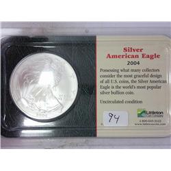 2004 American Silver Eagle (UNC)