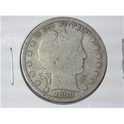 1898 Barber Half Dollar
