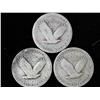 Image 2 : 3 Assorted Standing Liberty Quarters