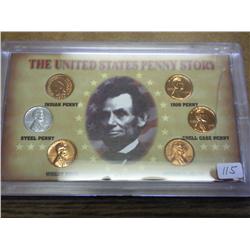 United States Penny Story (As Shown)