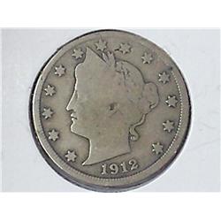 1912-D Liberty "V" Nickel