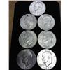 Image 1 : 7 Assorted Ike Dollars
