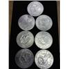 Image 2 : 7 Assorted Ike Dollars