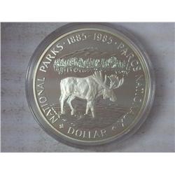 1985 Canada National Parks $ (Proof) .3750 Oz ASW