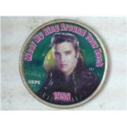Elvis Colorized 2002 Mississippi Quarter