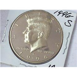 1996-S Kennedy Half Dollar (Gem Proof)