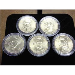 UNC Dollars Adams, Madison, Jefferson, Monroe And