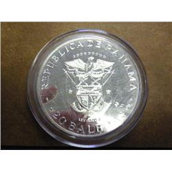 1983 Panama 20 Balboas (Proof) Silver