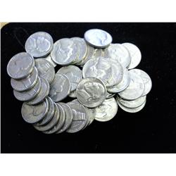 Roll Of 40 1965-P Jefferson Nickels (UNC)