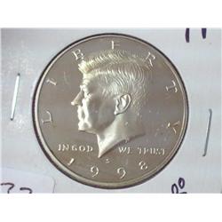 1998-S Kennedy Half Dollar (Gem Proof)