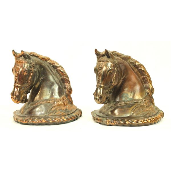 Antique Western Bookends