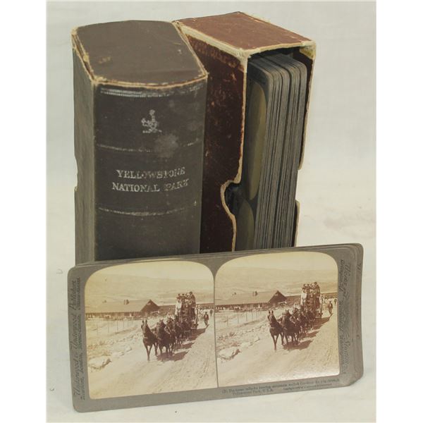 Yellowstone Park Stereoview Pictures