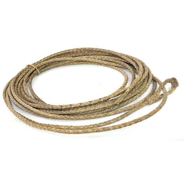 Braided Rawhide Reata