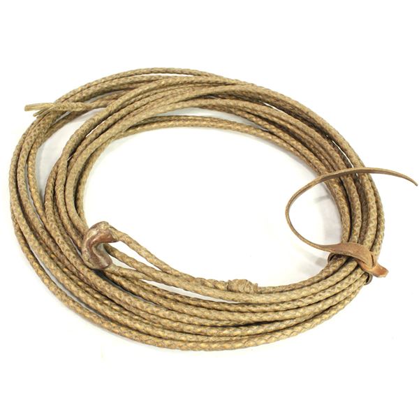 Braided Rawhide Reata