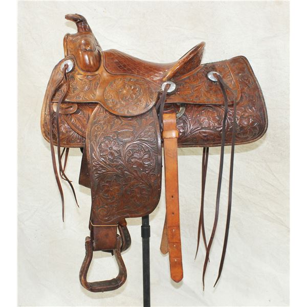 C.P. Shipley Tooled Saddle