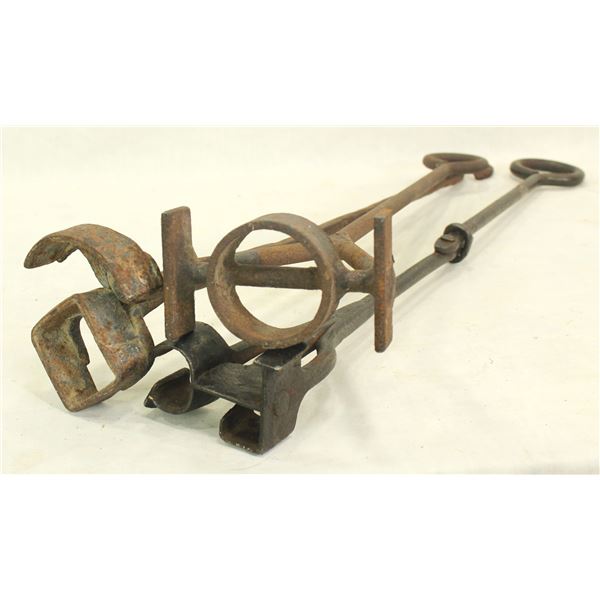 Group of Early Branding Irons