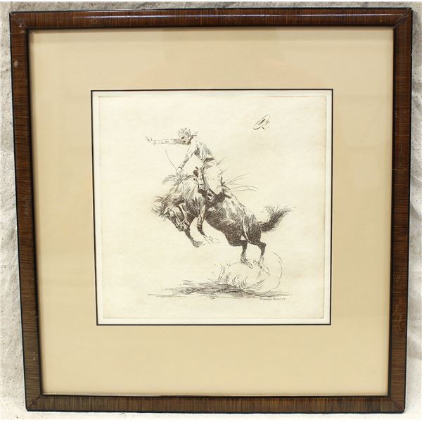Edward Borein Etching