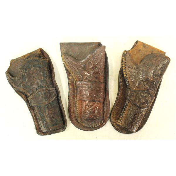 Lot of 3 Al Furstnow Holsters