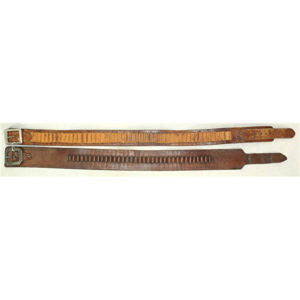 Lot of Two Cartridge Belts