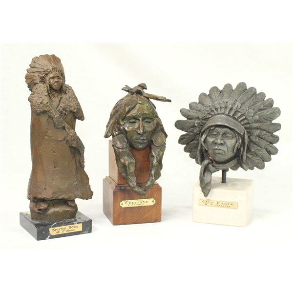 Grouping of R.V. Greeves Bronzes