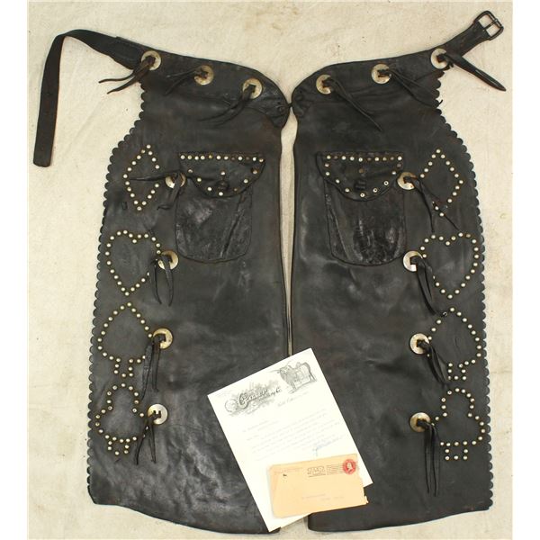 S.C. Gallup Studded Chaps