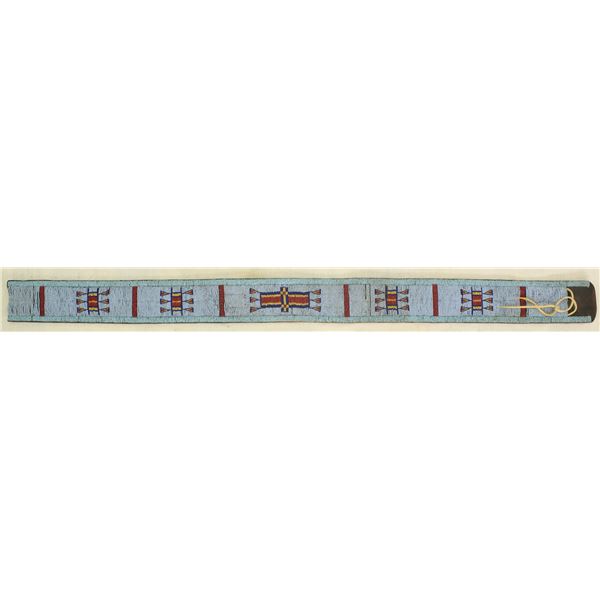 Crow Beaded Belt