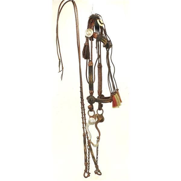 Wyoming Prison Horsehair Bridle