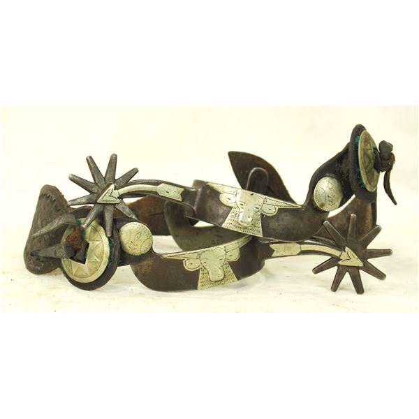 Oscar Crockett Bullhead Spurs