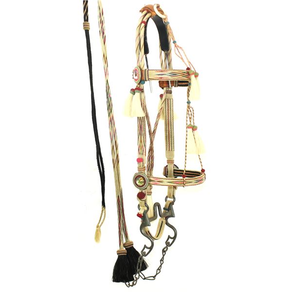 Deerlodge Horsehair Bridle