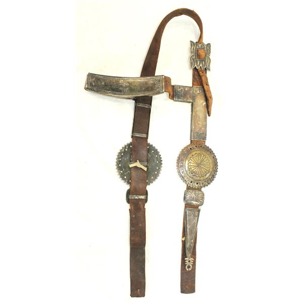 Navajo Silver Bridle
