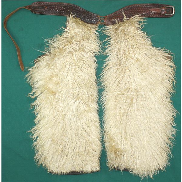 White Angora Chaps