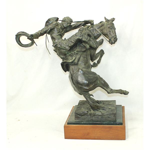 Edward J. Fraughton Wyoming Centennial Bronze