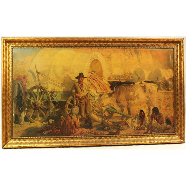 W.G. Gross Western Painting