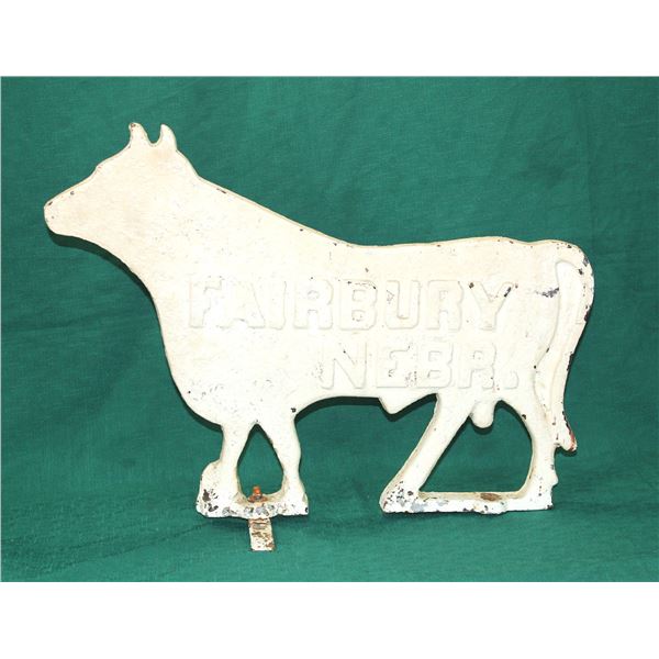 Fairbury Bull Iron Windmill Weight