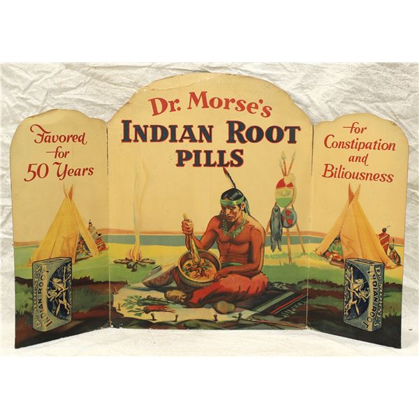 Dr. Morse's Indian Root Pills Advertising Display