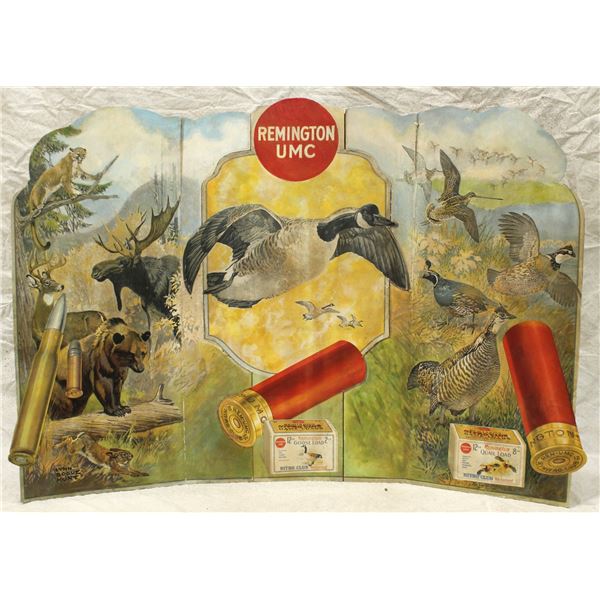 Remington Die Cut Advertisement